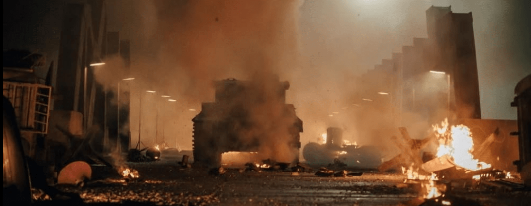 Opening image from The Tank 2025 film